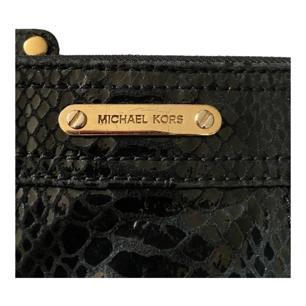 MICHAEL KORS-MOXLEY BLACK CROSSBODY BAG